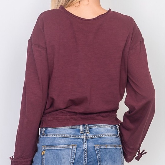 Drawstring hem jersey - Picture 3 of 4